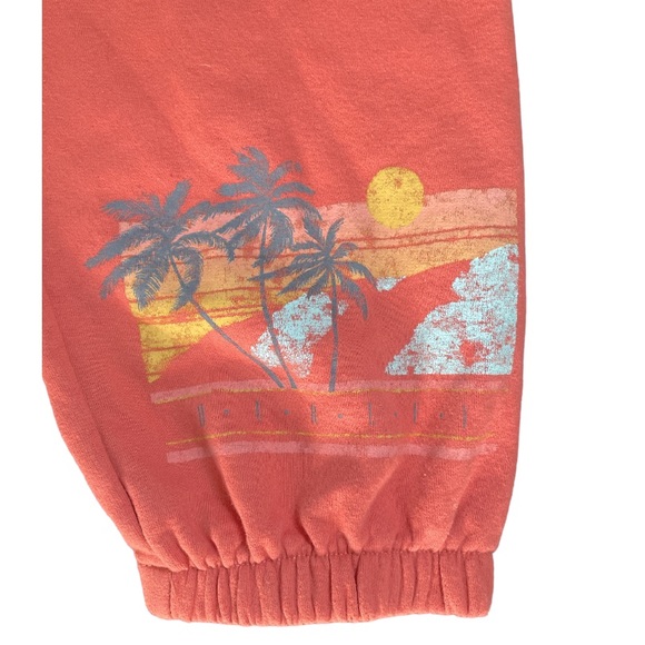 HURLEY➕Beach Graphic Embellished Sweatpants - Picture 3 of 5